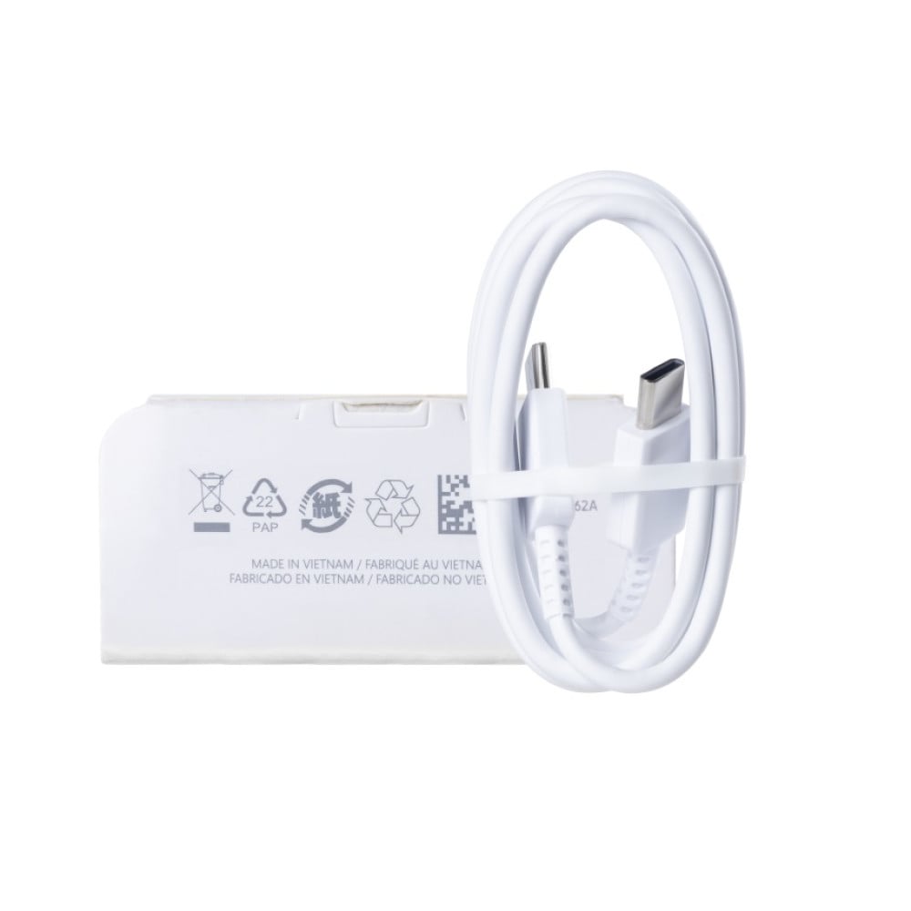 For Samsung USB Type-C To Type-C Data Cable White EP-DN980BWE 100CM