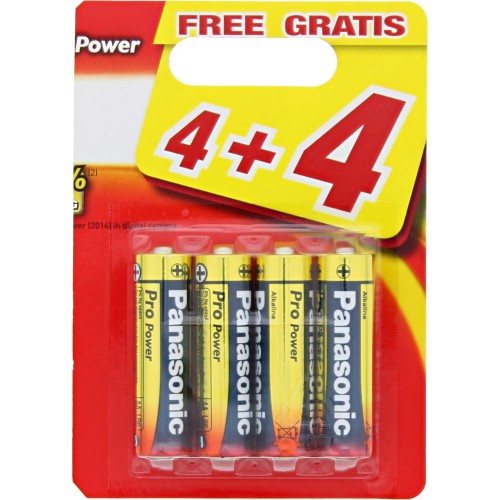 Panasonic Battery AA LR6 size M 4pcs