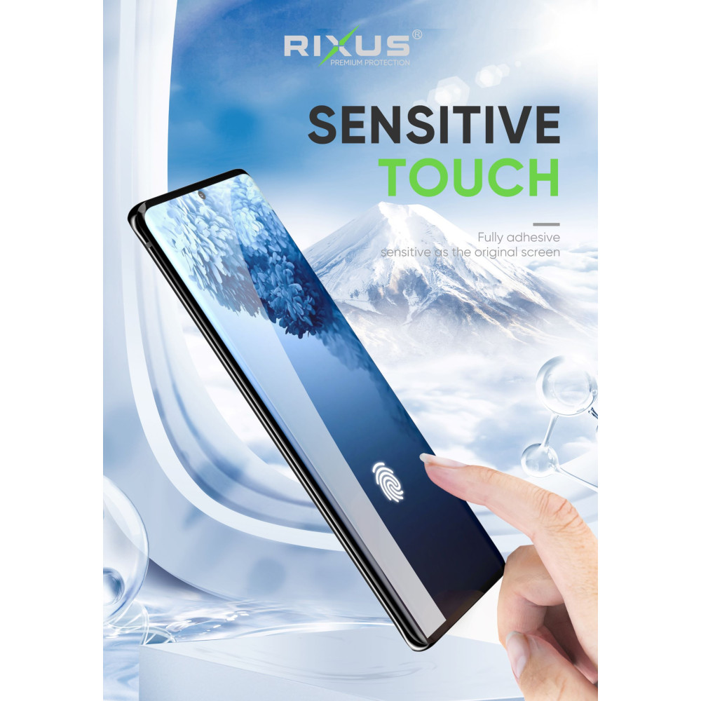 Rixus UV Glue Tempered Glass For Samsung Galaxy Note 9