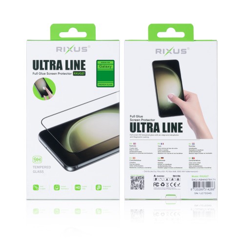 Rixus Ultra Line Tempered Glass For Samsung Galaxy S20 G980F