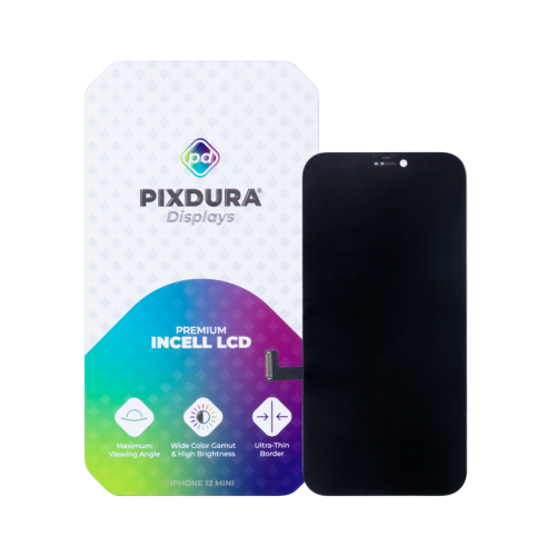 PIXDURA For iPhone 12 Mini Display And Digitizer In-Cell Premium (IC Removable)