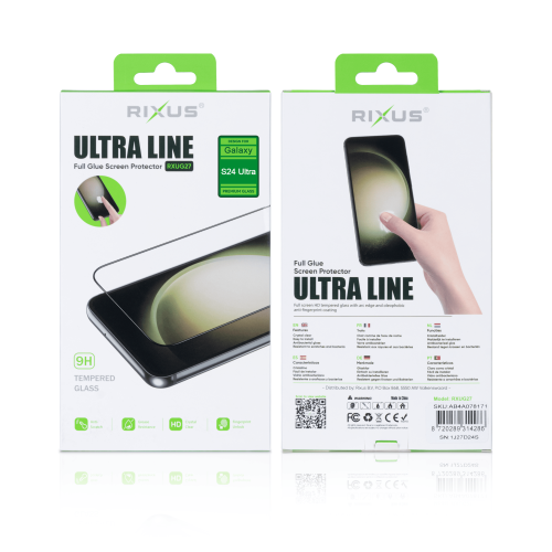 Rixus Ultra Line Tempered Glass For Samsung Galaxy S24 Ultra S928B