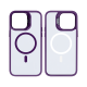 Rixus Classic 03 Case With MagSafe For iPhone 15 - Deep Purple