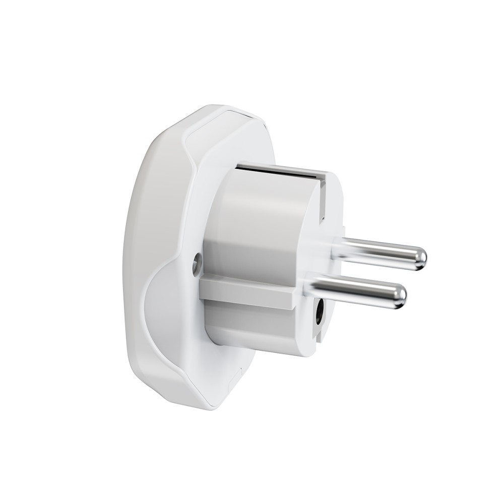 Rixus EU Travel Power Adapter RXHC27 - White