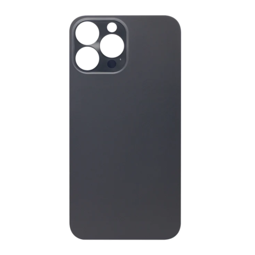 For iPhone 13 Pro Extra Glass Graphite Black (Enlarged Camera Frame) (excl. Logo)
