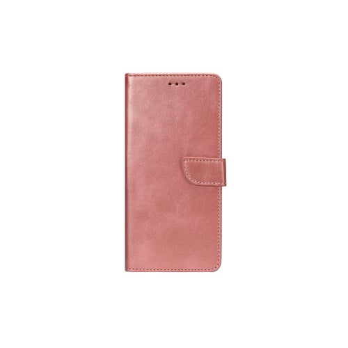 Rixus Bookcase For Samsung Galaxy A8 2018 (SM-A530F) - Pink